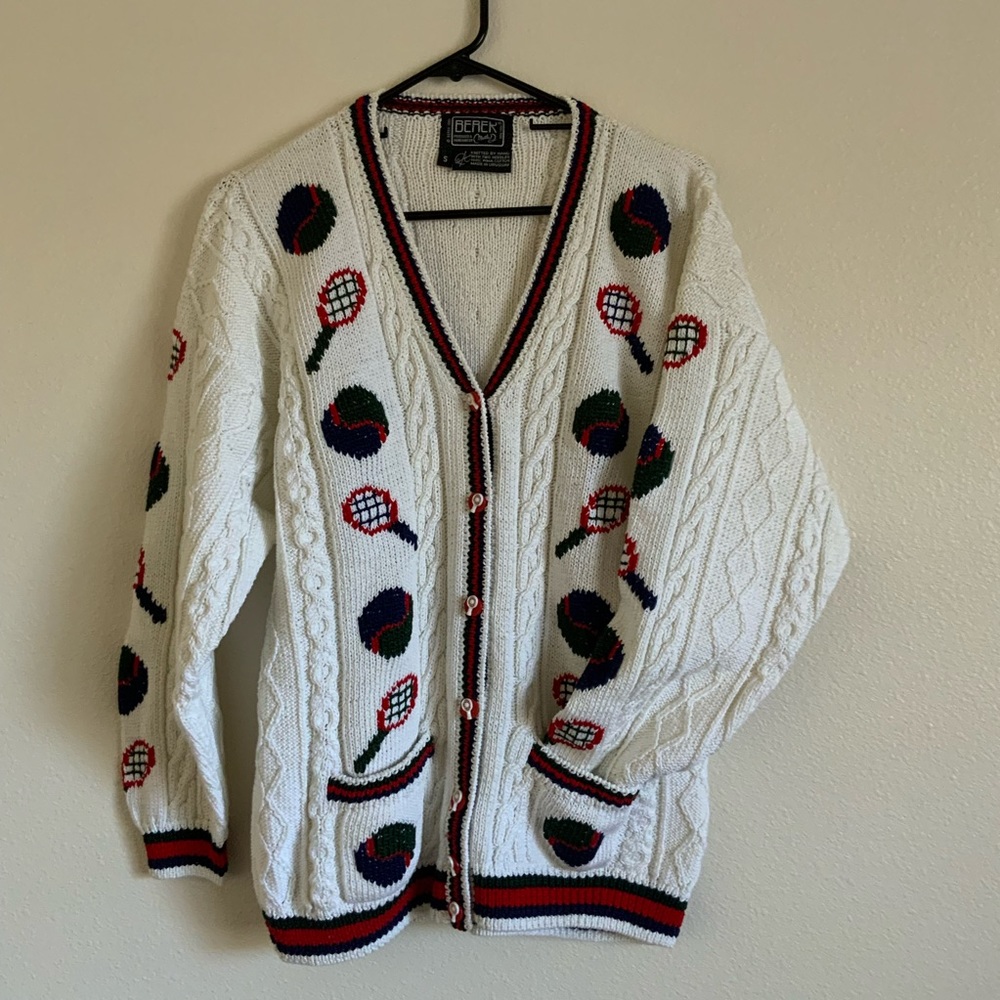 Vintage Berek Hand-Knit Sweater
